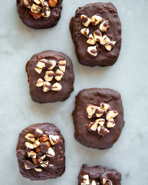 Chewy Hazelnut Honey Candy Bars Bee Seasonal