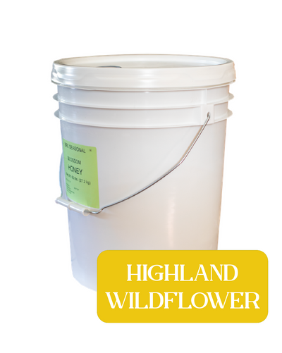 Highland Wildflower Honey - 60lbs.