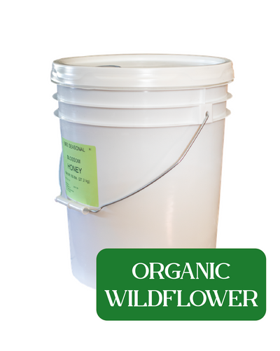 Organic Wildflower Honey - 60lbs.